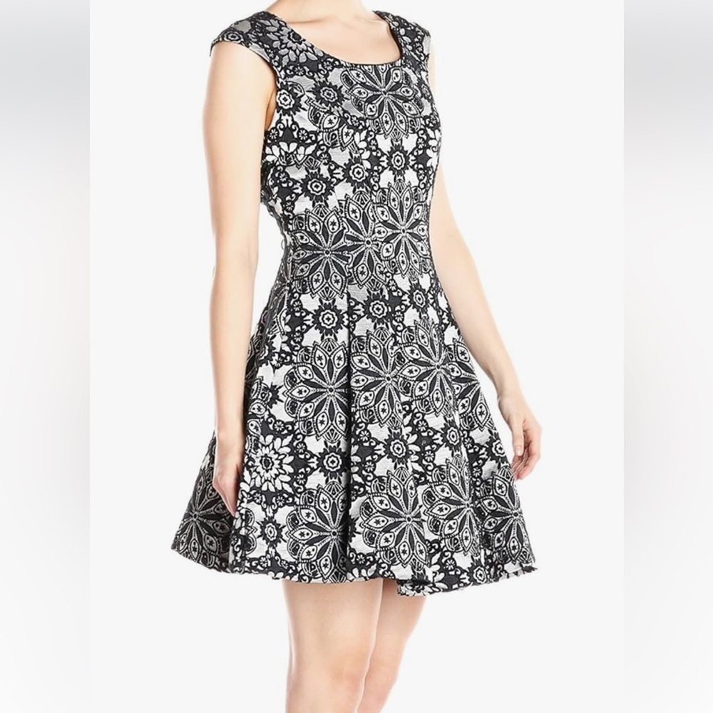 Betsey Johnson Jacquard Dress, Size 6